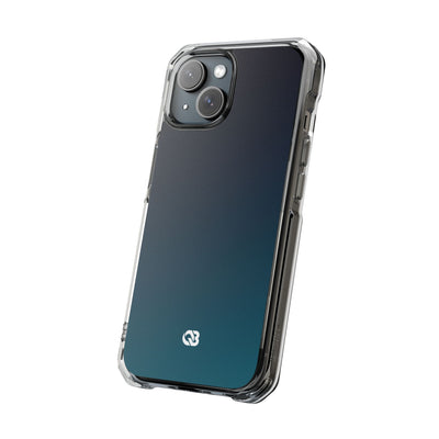 Abyssal Midnight · Clear Impact Magnetic Phone Case for iPhone · Blue