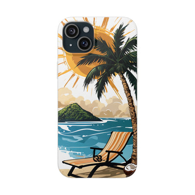 Radiant Coast Solitude · Soft Custodia per iPhone