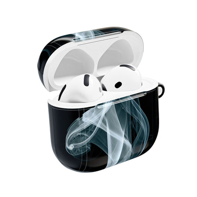 Fractured Smoke · Hard Case for AirPods & AirPods Pro · Black