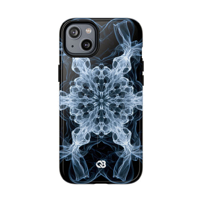Blue Tough 2.0 Magsafe Phone Case for iPhone - Glacial Smoke Crown