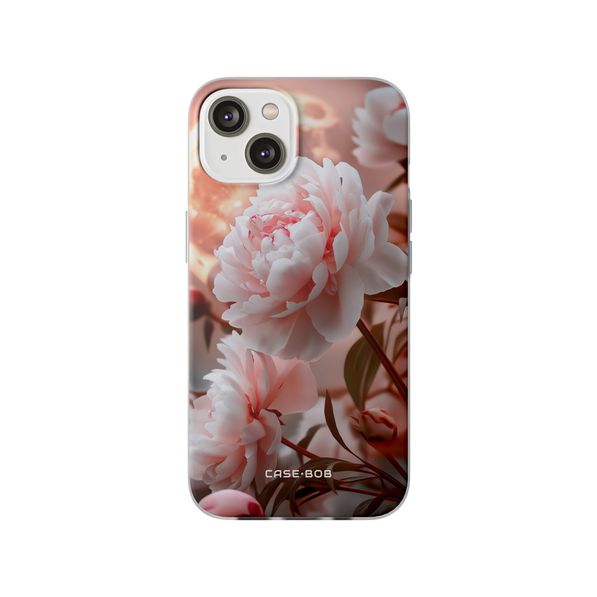Peony Moonlight iPhone 14 Case - Soft