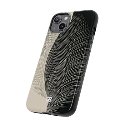 Minimal Frond Study · Tough Phone Case for iPhone · Black