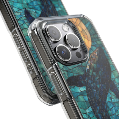 Stained Moon Whale · Impact Phone Case for iPhone · Magsafe