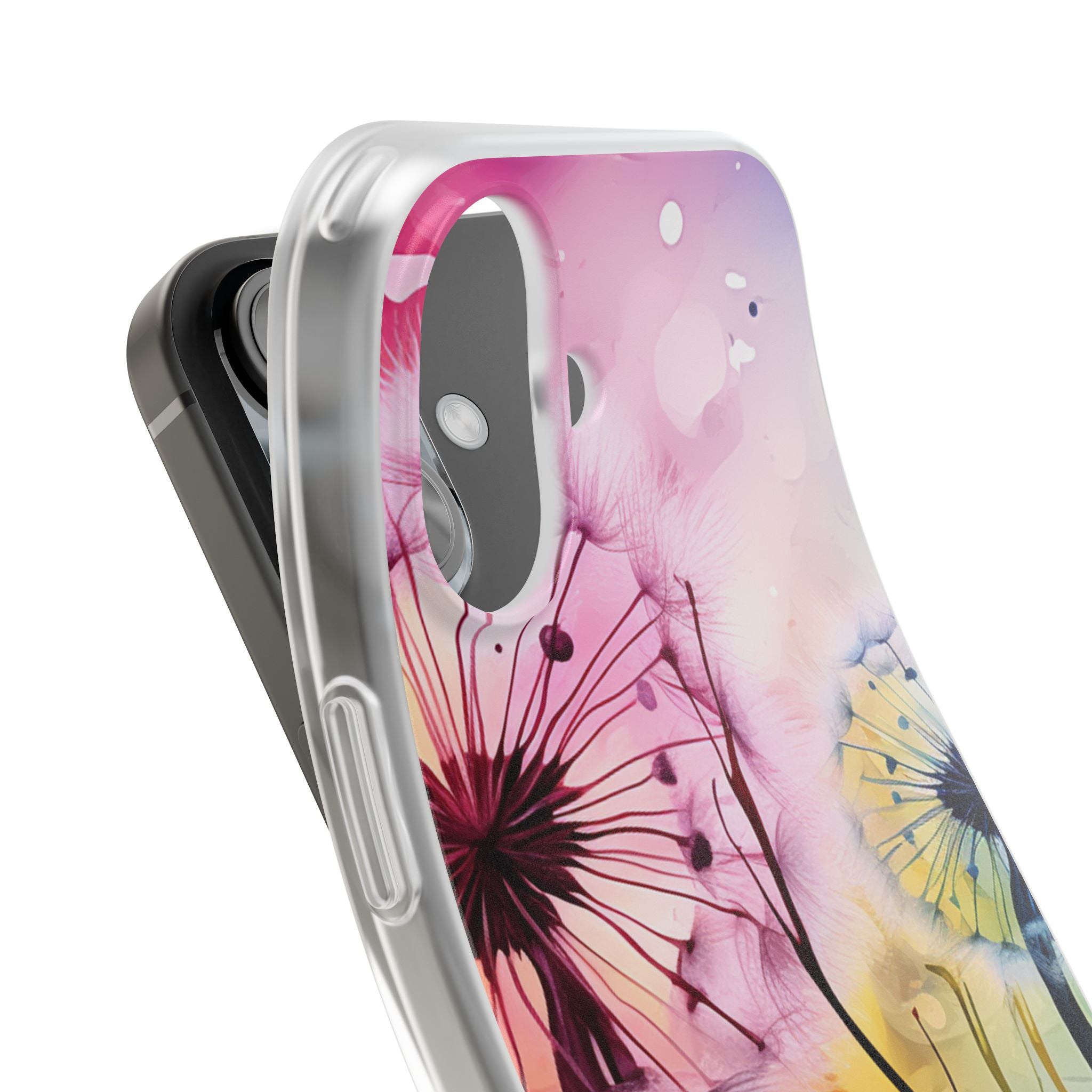 Dandelion Glow iPhone 16 Case - Soft