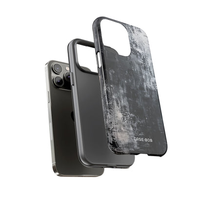 Texturiertes Blackscape iPhone 14 Pro Max Case - Tough