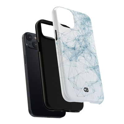 Blue Tough 2.0 Magsafe Phone Case for iPhone - Glacial Neural Web