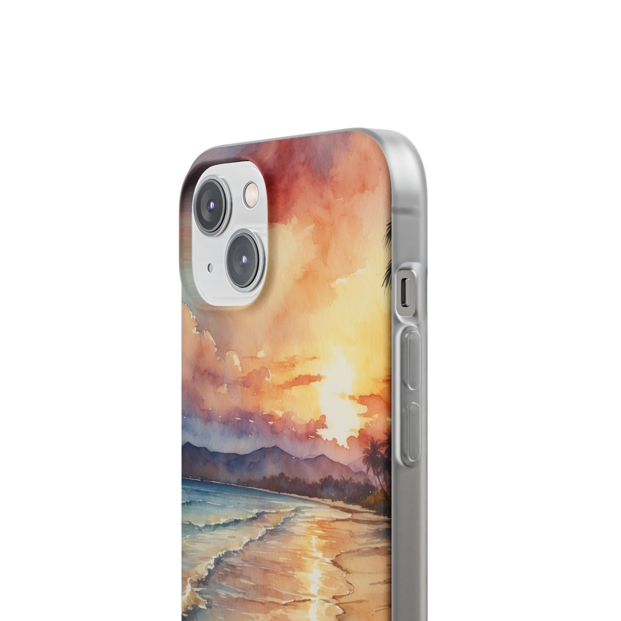 Sunset Reflection iPhone 14 Case - Soft
