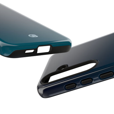 Teal Tough Phone Case for Samsung - Abyss Teal Haze