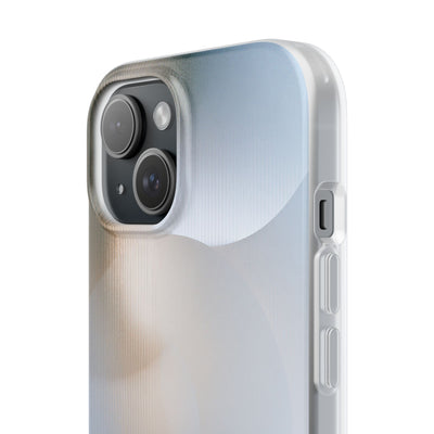 White Lite Phone Case for iPhone - Frosted Ribbed Sphere