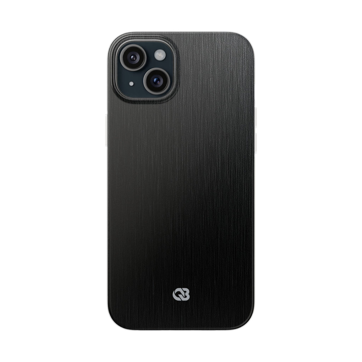 Obsidian Brushed Steel · Lite Phone Case for iPhone ·  Black