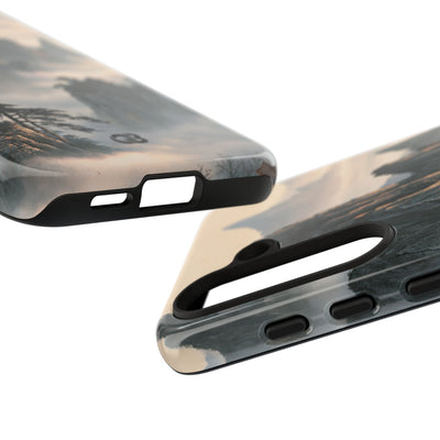 Sacred Mountain Mist · Tough Phone Case for Samsung · Beige