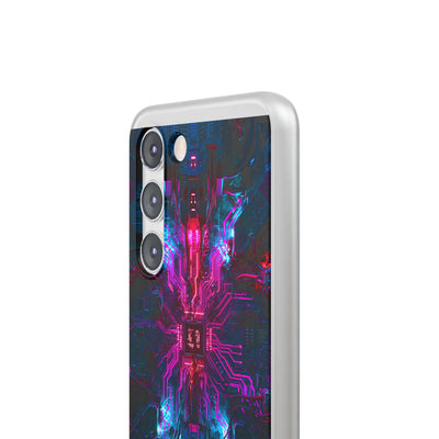 Neural Circuit Core · Lite Phone Case for Samsung · Black