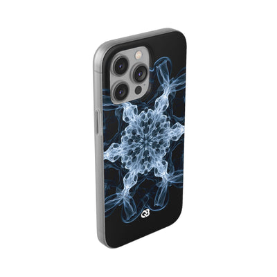 Blue Lite Phone Case for iPhone - Glacial Smoke Crown