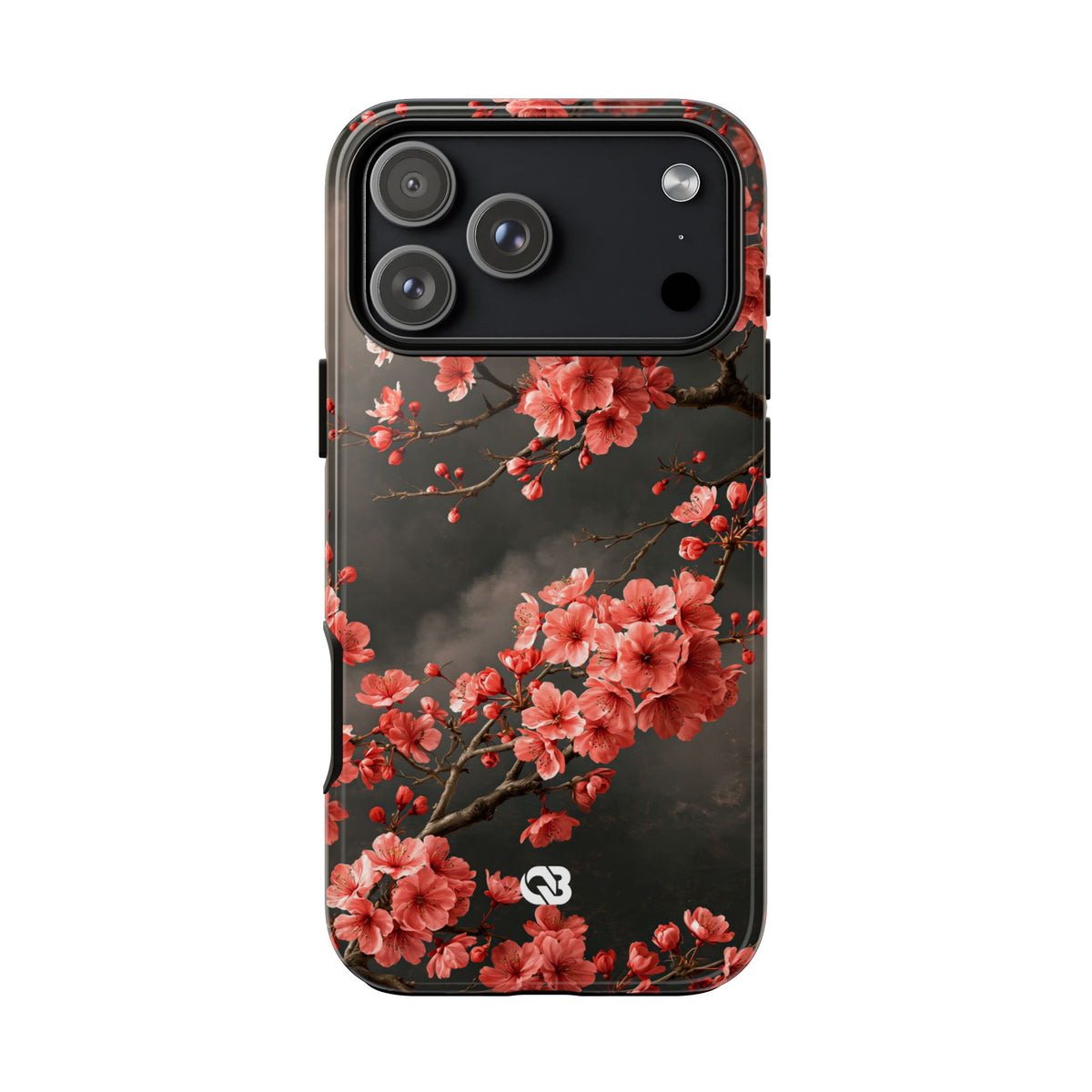 Dark Sakura Nocturne · Tough Phone Case for iPhone · Black