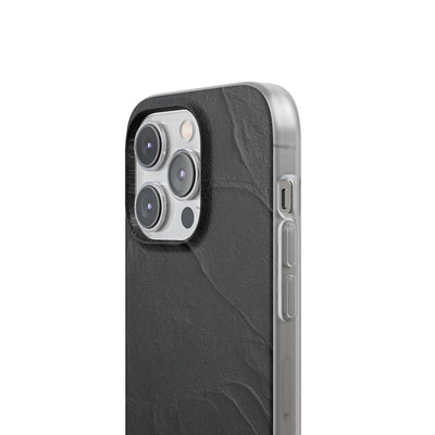 Obsidian Stucco Relief · Lite Phone Case for iPhone ·  Black