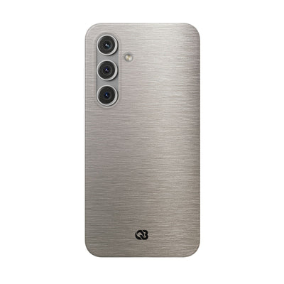 Grey Lite Phone Case for Samsung - Brushed Nickel Linen