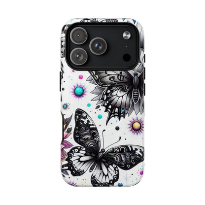 Butterfly Bloom iPhone 17 Pro Case - Tough+ - CASE•BOB