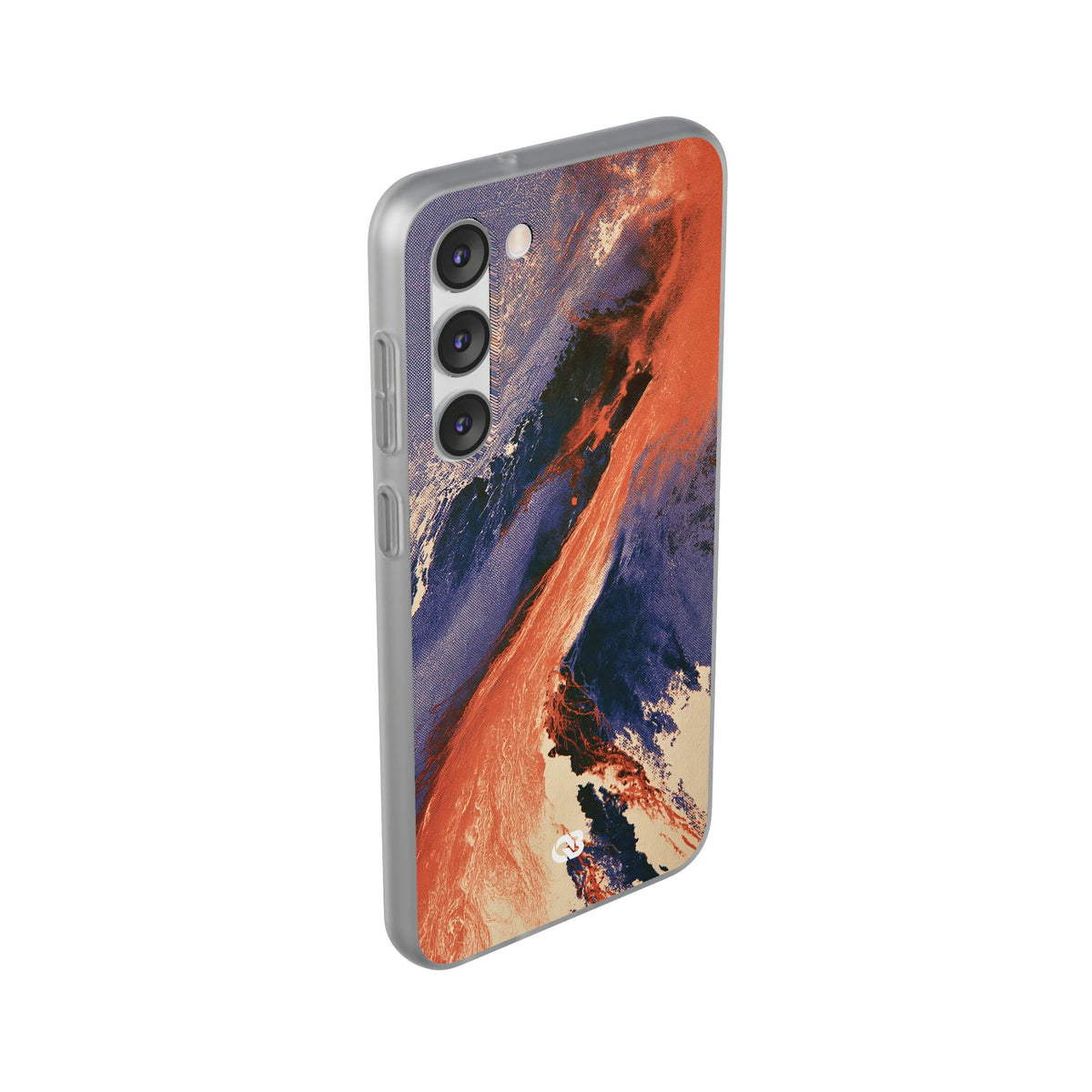 Solar Aura Drift · Lite Phone Case for Samsung · Orange