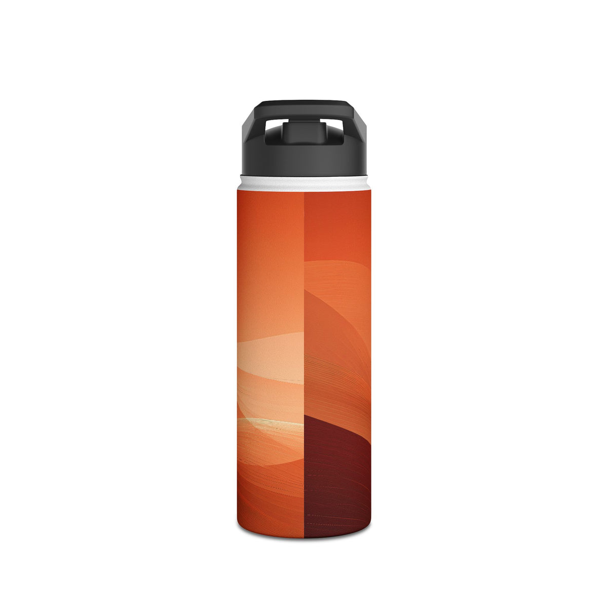 Amber Dune Horizon · Insulated Water Bottle · Orange