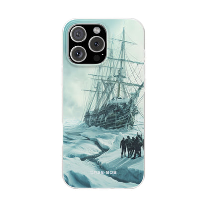 Icebound Ship iPhone 16 Pro Max Case - Soft