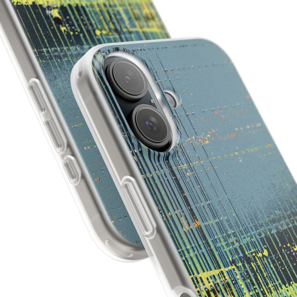 Acid Raster Circuit · Lite Phone Case for iPhone ·  Teal