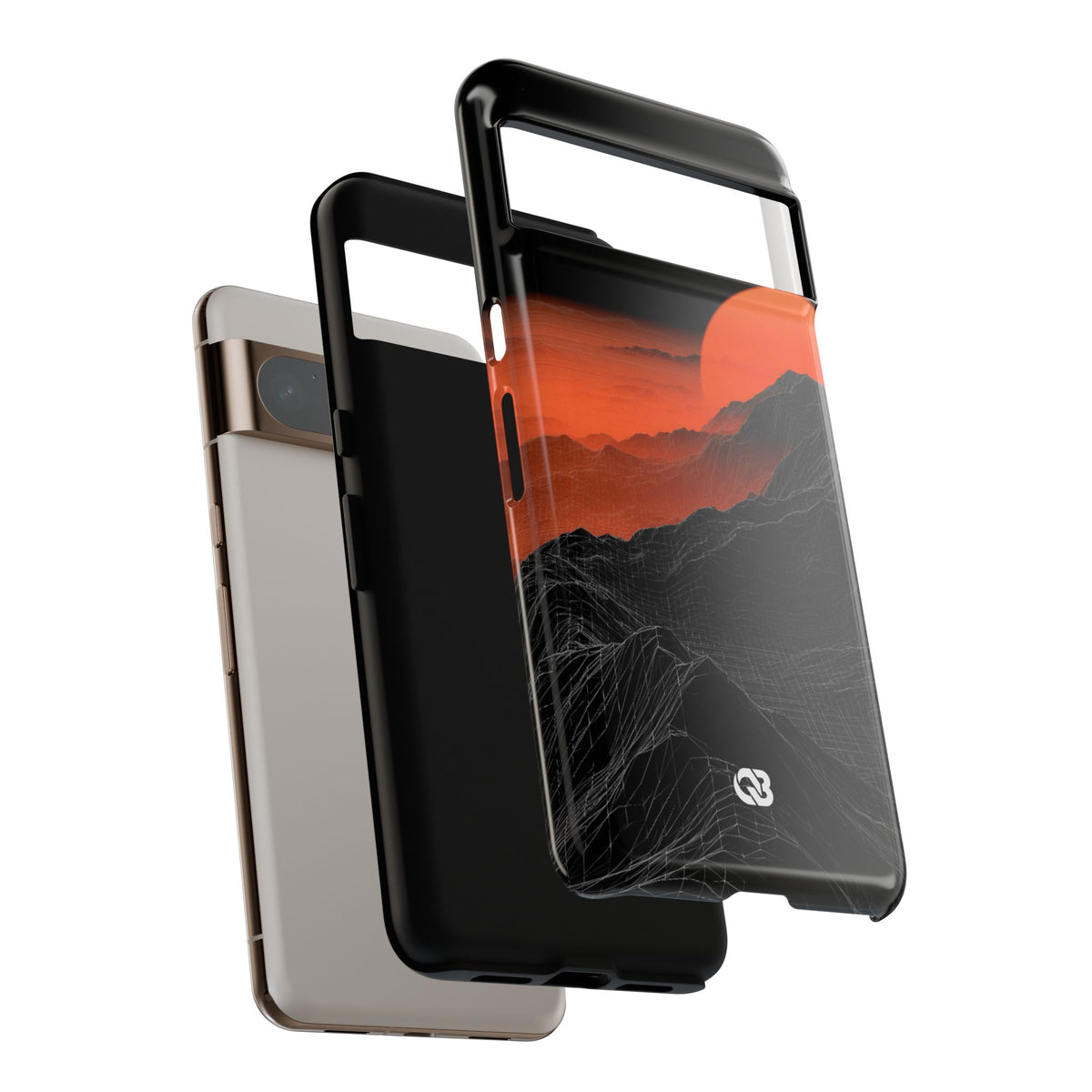 Solar Ridge Mesh · Tough Phone Case for Pixel ·  Black