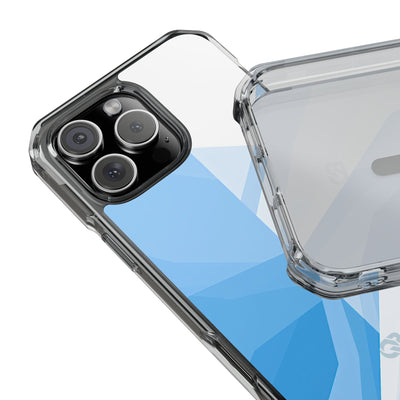 Blue Impact MagSafe Phone Case for iPhone - Arctic Glacial Ridge