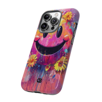 Vivid Grin Graffiti · Tough Phone Cover for iPhone