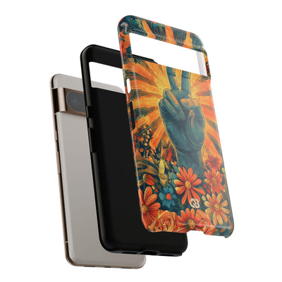 Radiant Peace Bloom · Tough Phone Case for Google Pixel