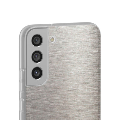 Brushed Silver Alloy · Lite Phone Case for Samsung · Silver
