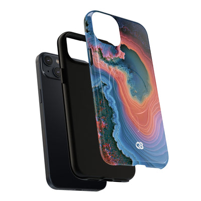 Luminous Resonance · Tough 2.0 Magnetic Phone Case for iPhone · Blue