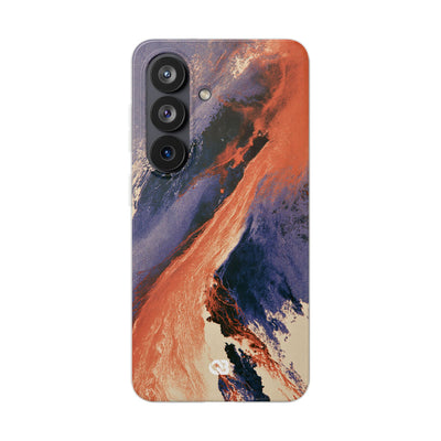 Solar Aura Drift · Lite Phone Case for Samsung · Orange