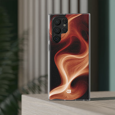 Solar Ember Flow · Lite Phone Case for Samsung · Orange