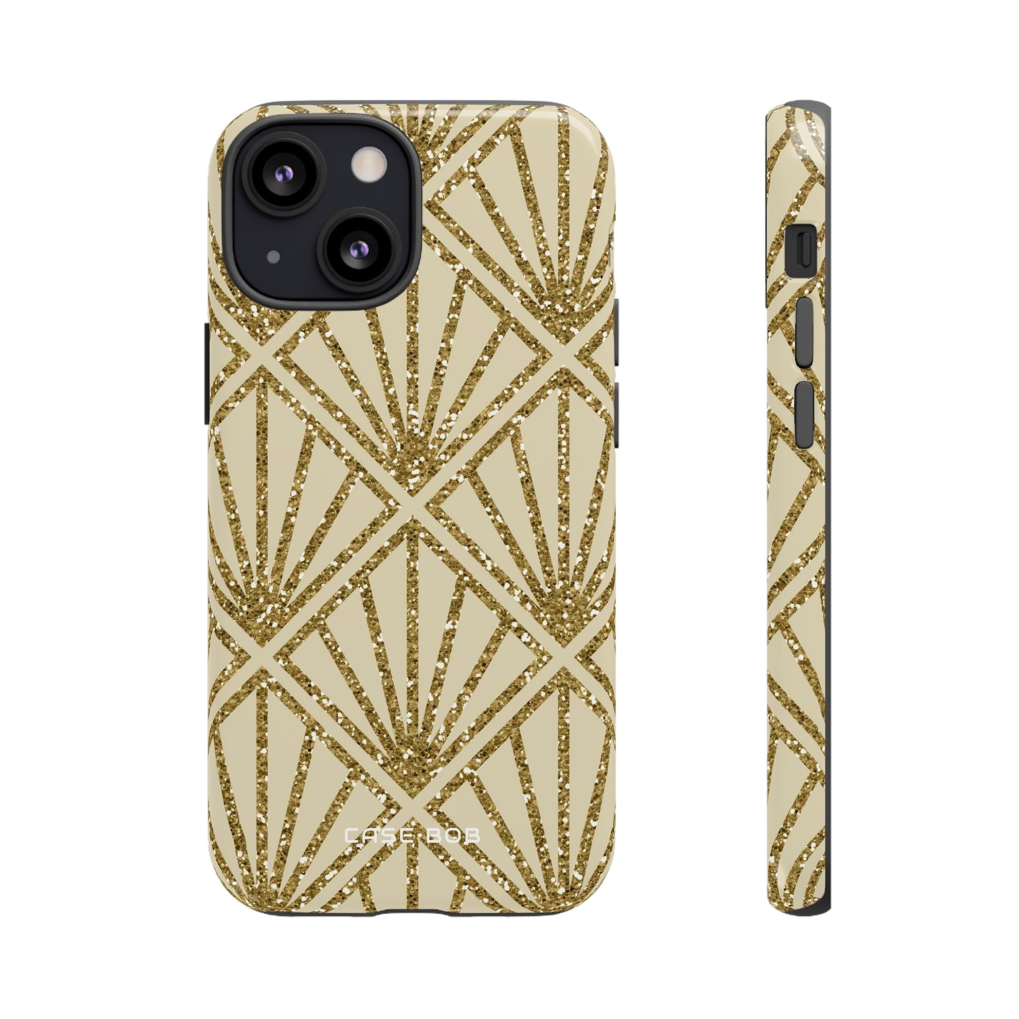 Gold Diamond Radiance iPhone 13 Mini Case - Tough