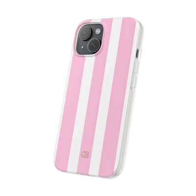 Soft Pink Stripe · Soft Phone Case for iPhone