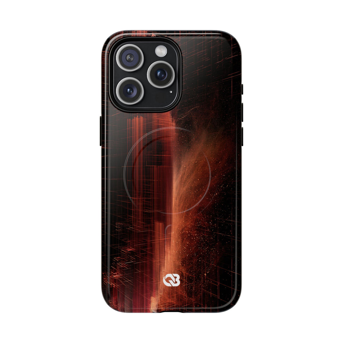 Luminous Monolith · Tough 2.0 Magnetic Phone Case for iPhone · Black