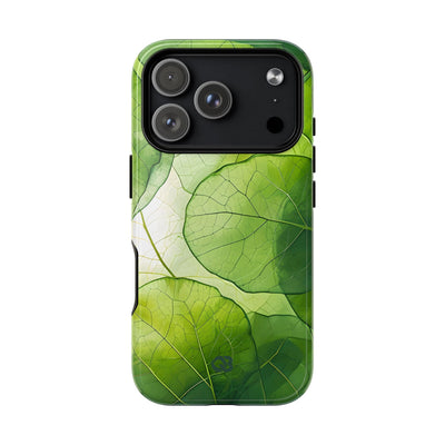 Emerald Leaf Veins · Tough+ Magsafe