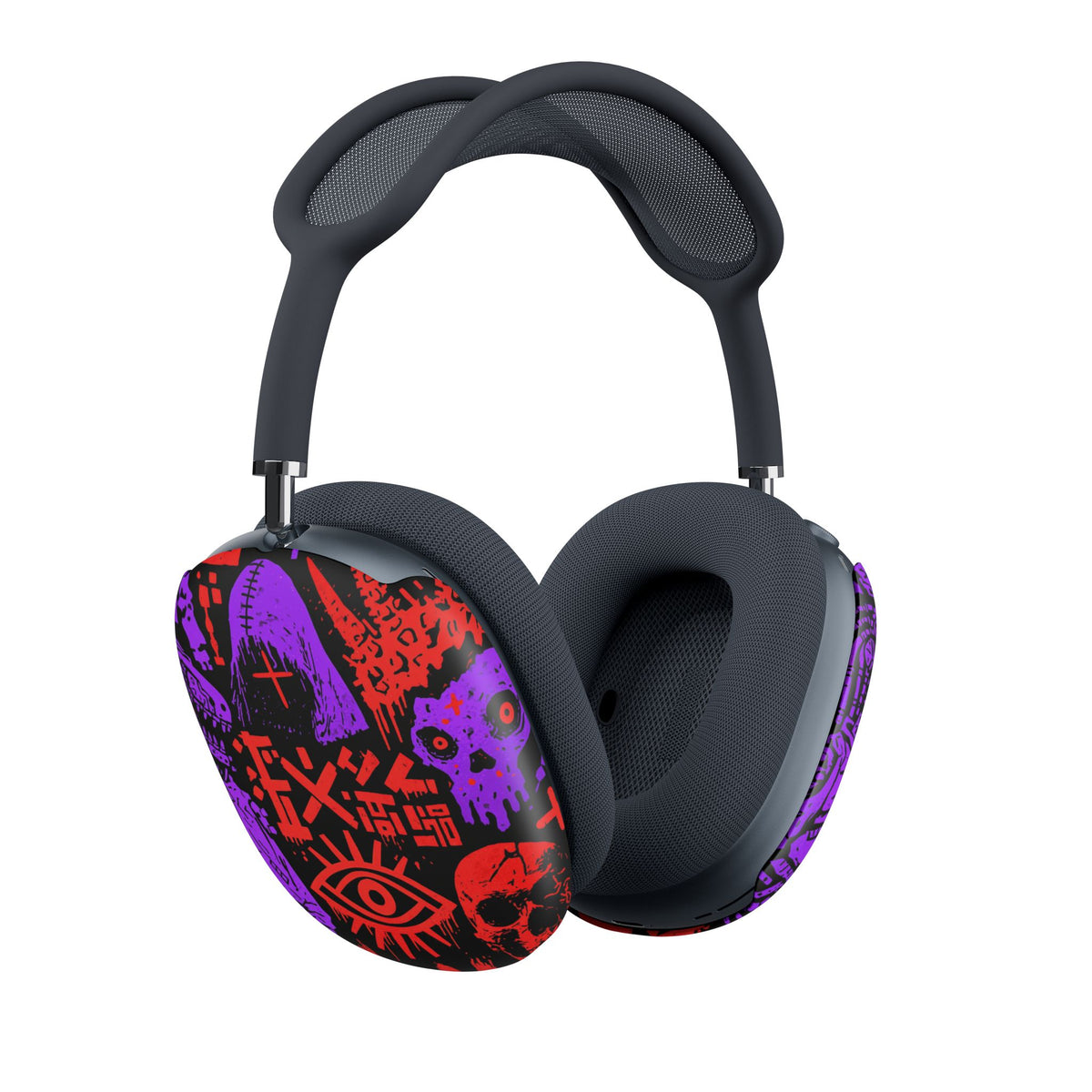 Underground Cyber Glyphs · Hard Case for AirPods Max · Black