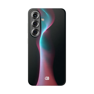 Neon Pixel Flow · Lite Phone Case for Samsung · Black
