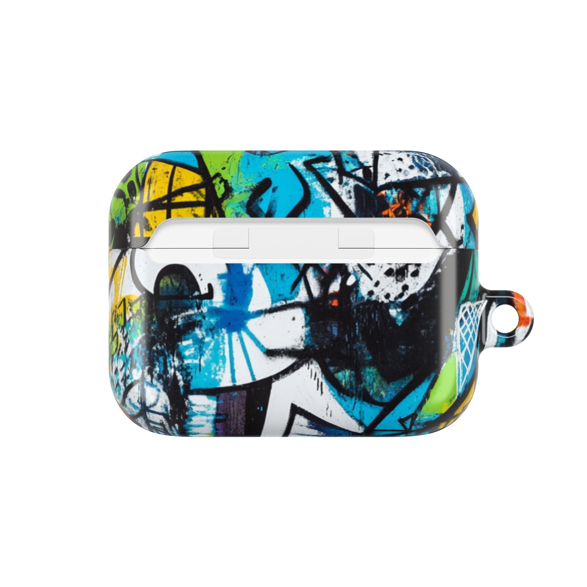 Bold Shapes Blauw - AirPods Case