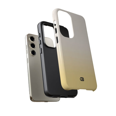 Yellow Tough Phone Case for Samsung - Bleached Citron Haze