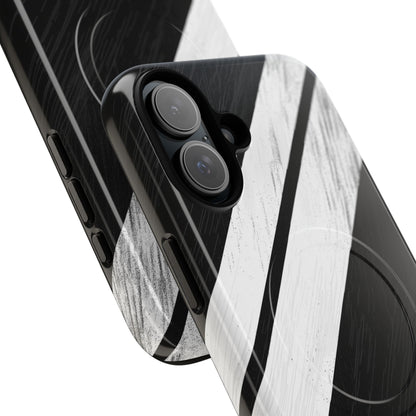 Distressed Stripe Motion iPhone 16 Plus Case - Tough+