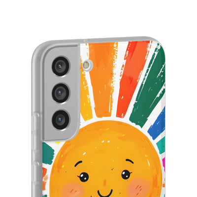 Vibrant Solar Smile · Soft Handyhülle für Samsung