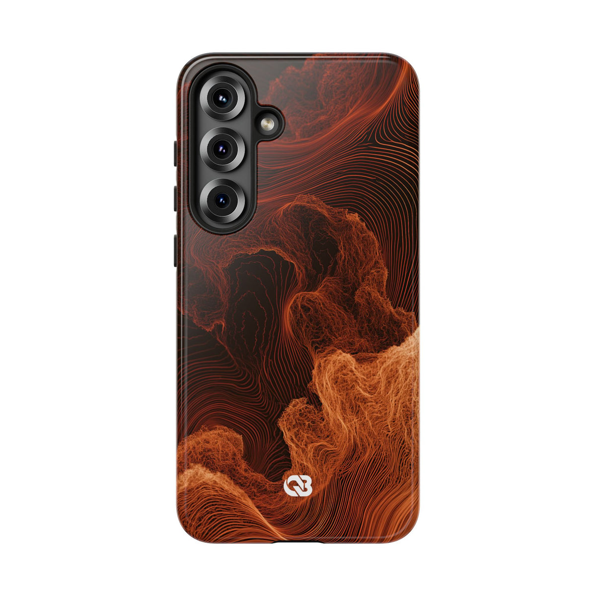 Amber Filament · Tough Phone Case for Samsung · Orange