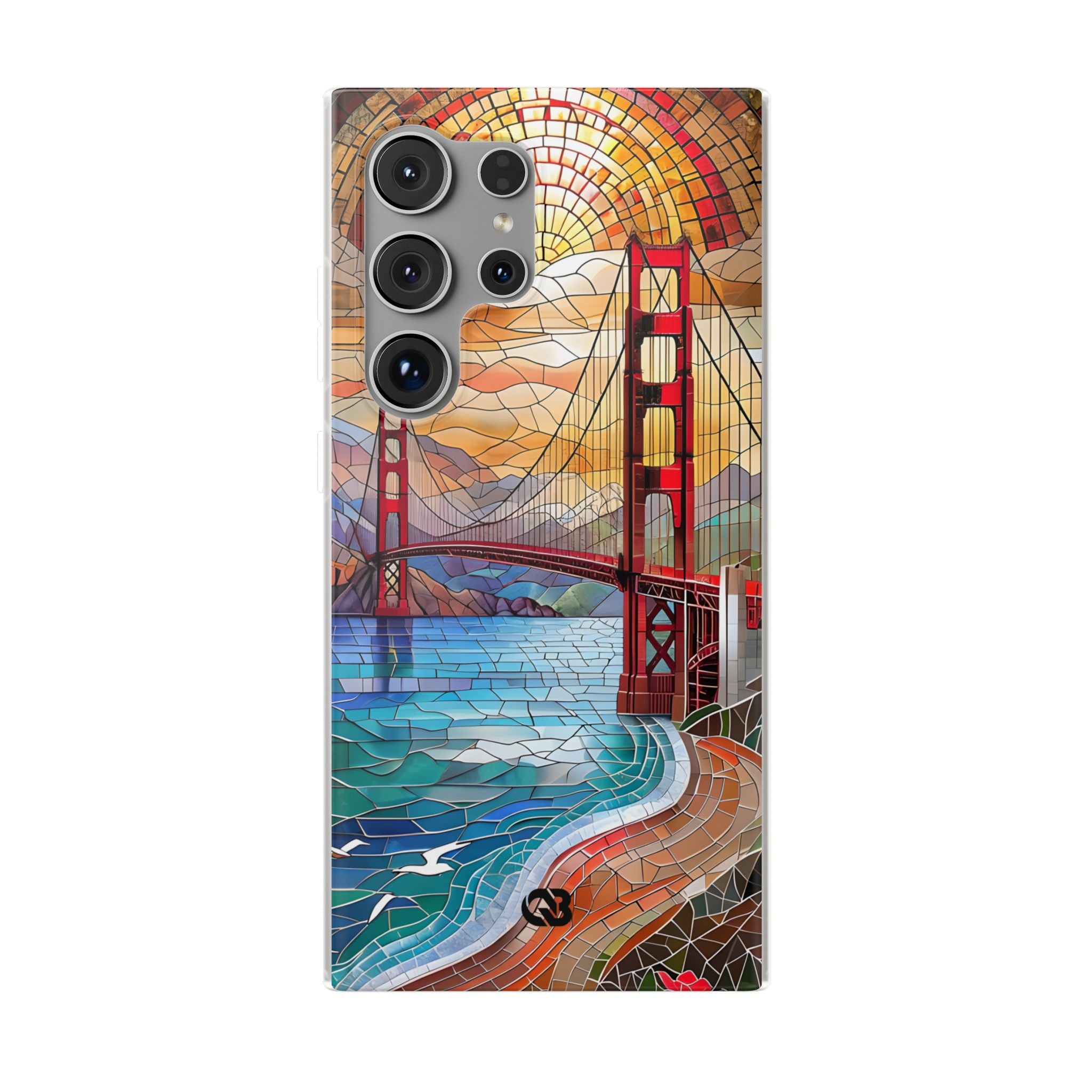 Crimson Arch Coast · Soft Custodia per Samsung