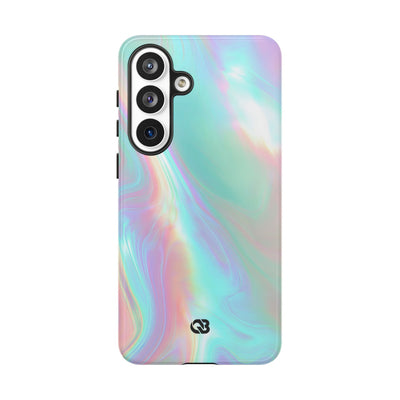 Prismatic Liquid Light · Tough Phone Case for Samsung · Teal