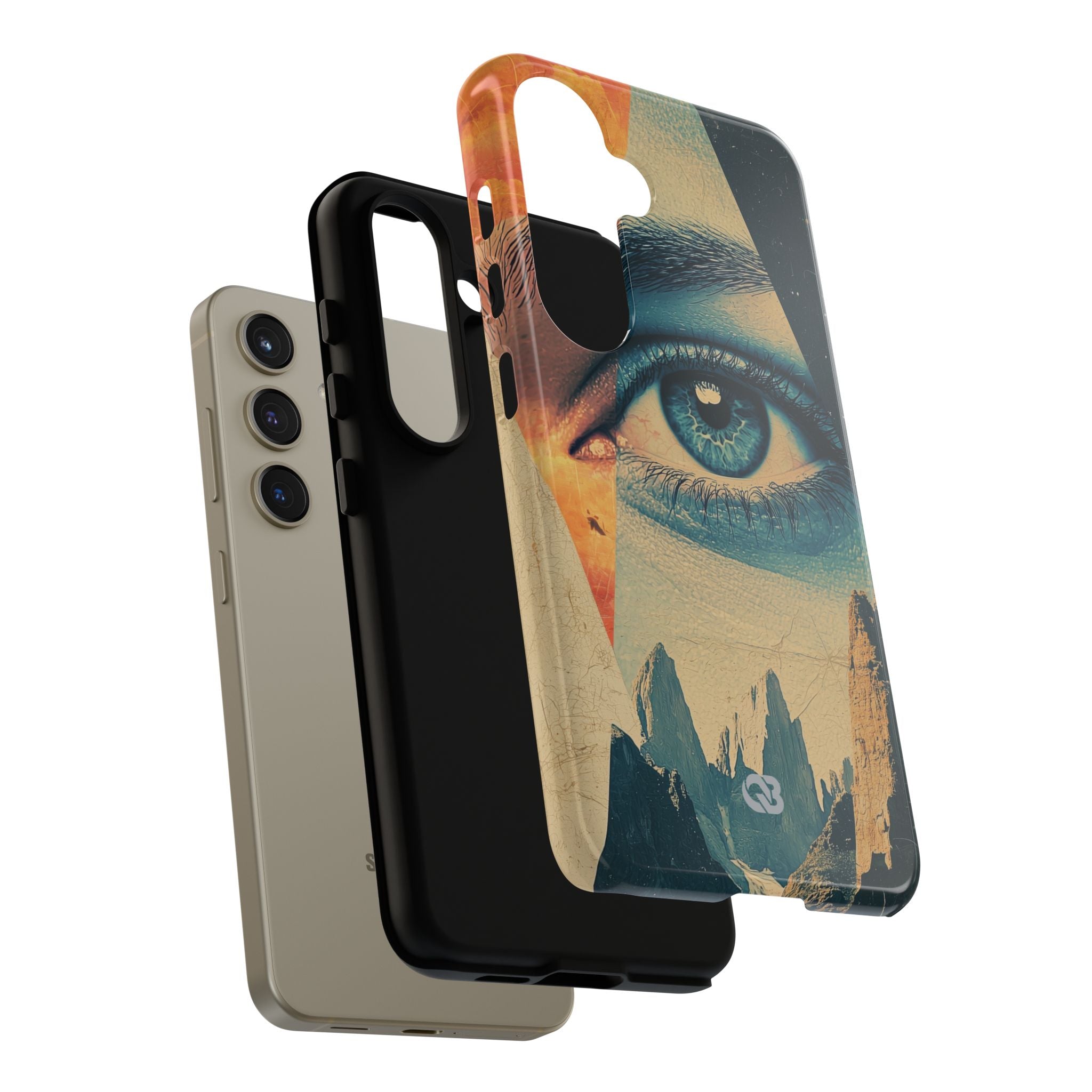 Fragmented Peak Gaze · Tough Phone Case for Samsung