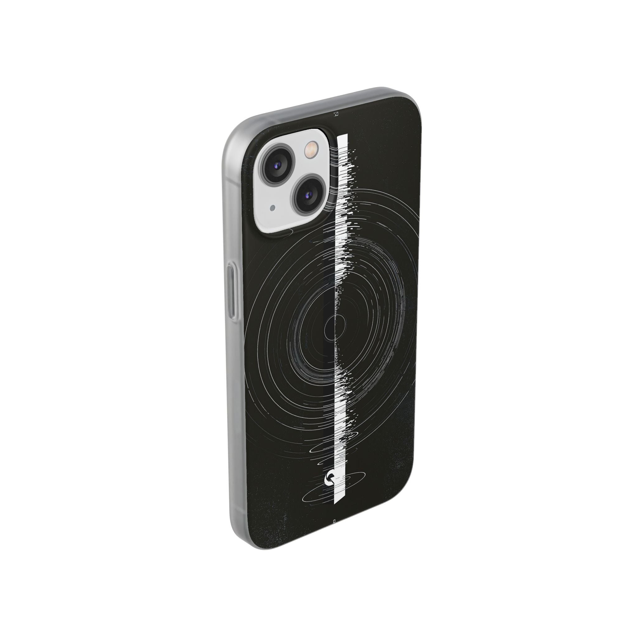 Black Lite Phone Case for iPhone - Obsidian Orbital Signal