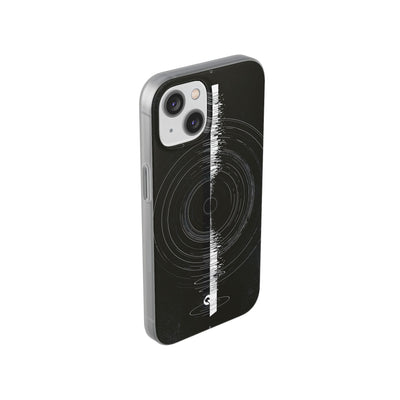 Black Lite Phone Case for iPhone - Obsidian Orbital Signal