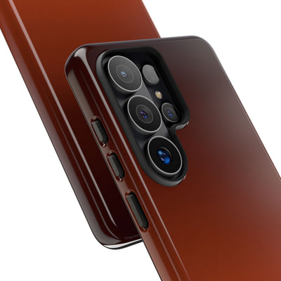 Burnt Amber Spectrum · Tough Phone Case for Samsung · Orange